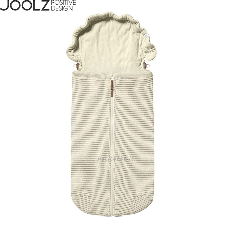 Joolz Essentials Sacco Nanna Ribbed Off White