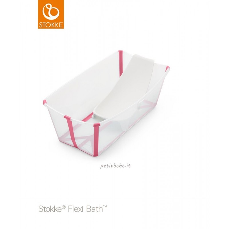 Stokke Vaschetta Flexi Bath+Newborn Transparent Pink