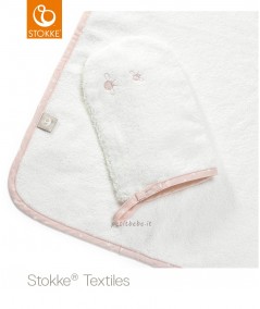 Stokke Accappatoio Pink Bee