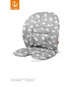 Stokke Baby Set Cushion per Steps Grey Clouds